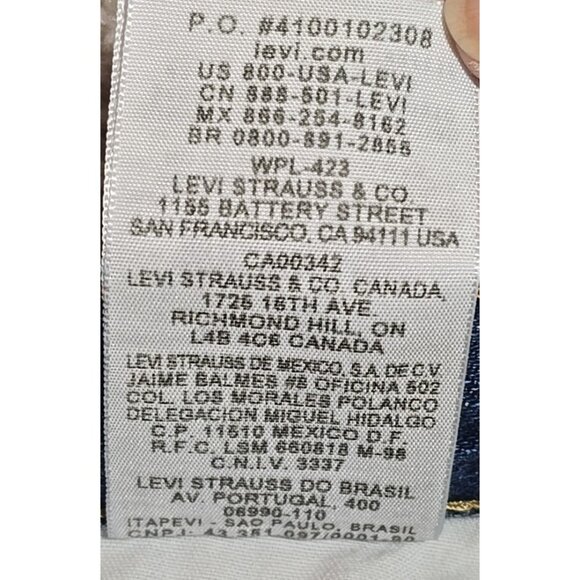 Levi's 505 Straight Fit Jean Denim Shorts Med Blue Wash Preppy Dad Men's Size 38 - Picture 9 of 9